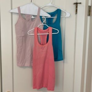 Lululemon tank tops size 2 and 4